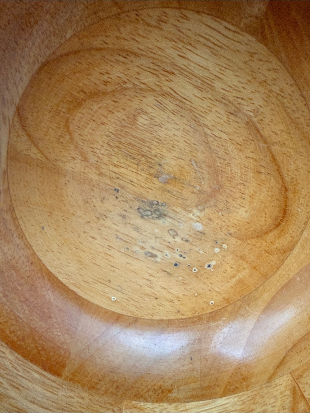 Two-Toned Hardwood Home Decoration Bowl - Picture 15 of 16